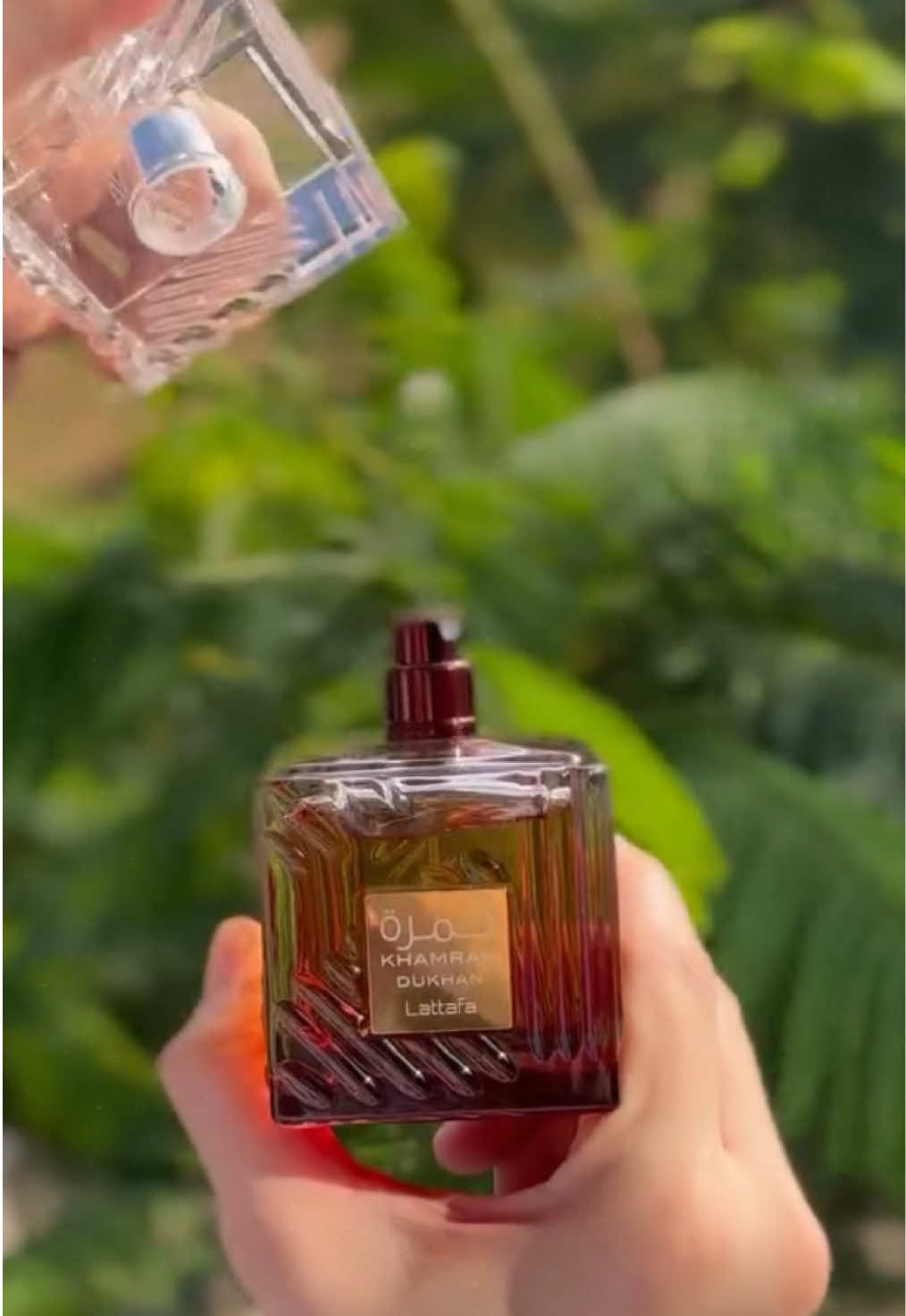 Khamrah Dukhan brings the mystical tradition of Middle Eastern “dukhan” to life. With smoky mandarin, pimento, tobacco, and amber, this Lattafa unisex perfume offers a bold, hypnotic experience. Ideal for Pakistani fragrance lovers who appreciate powerful, spicy scents with masculine depth and an unforgettable, smoky trail!  Shop your favourite Khamrah at lattafapakistan.com 🔗  #LattafaPakistan #Lattafa #LattafaPerfumes #PerfumeLovers #Foryou 