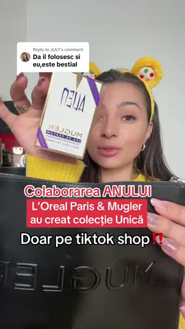 Replying to @JULY @L'Oréal Paris UK #mugler #tiktokshopuk #foryoudays #makeupcollection 