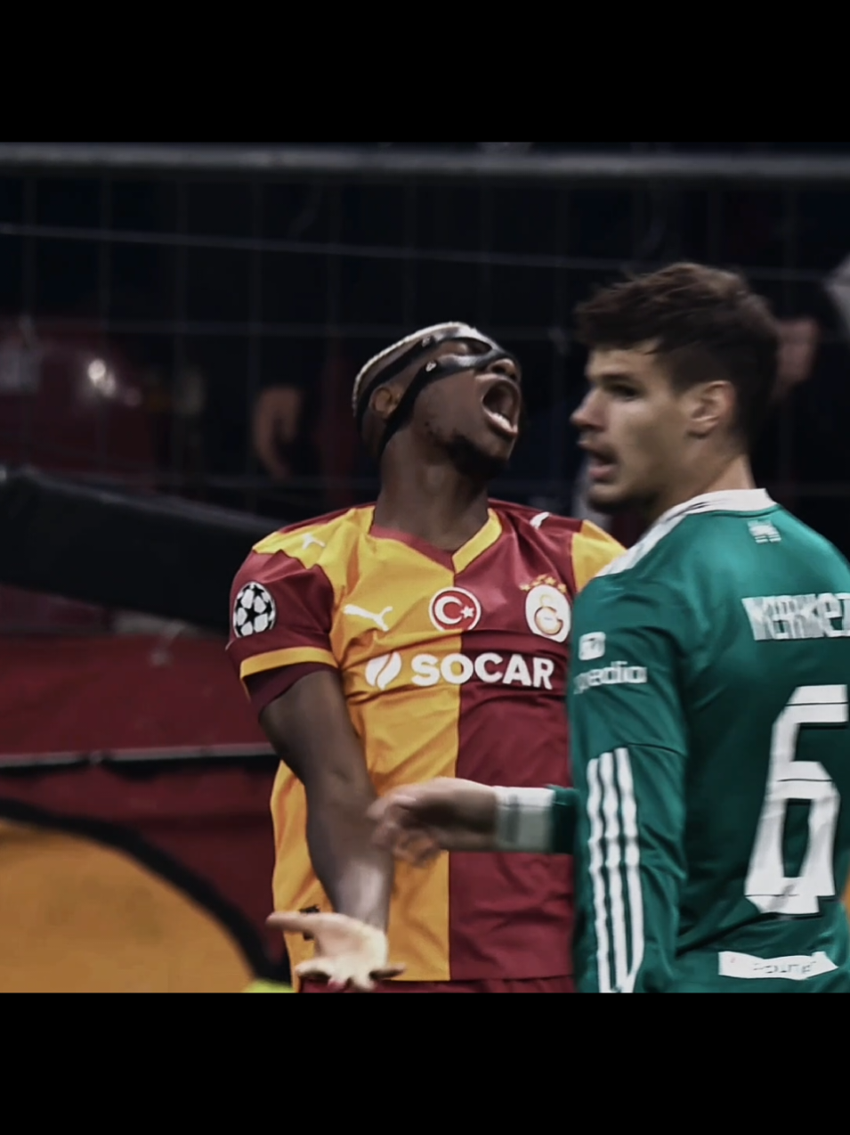 İzler kalır, izler kalırsın 😆 #osimhen #ekitike #galatasaray #keşfet #fyp 