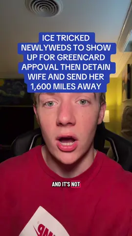 📢 ICE tricked a newlywed couple and ripped them apart.  This isn’t security — it’s inhumane.  #ICE #Immigration #HumanRights #Trump   #greenscreenvideo 