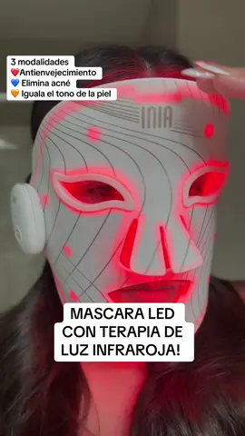 LO OIEDES USAR DIARIO Y ME SNCANTA QUE PROTEJE A TUS OJOS @INIA BeautyCraft #ledmask #redlighttherapy #terapiadeluzroja #antiaging #skincare 