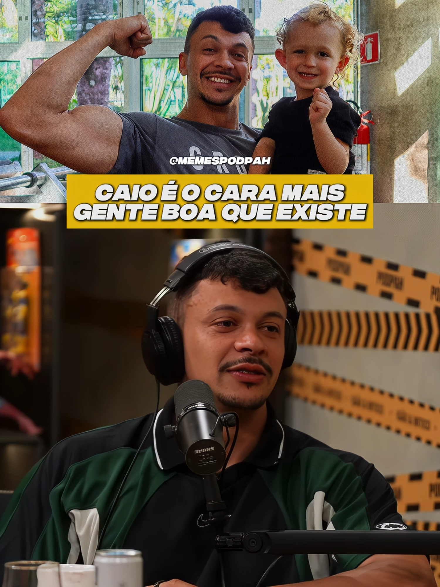 Caio é o cara mais gente boa #podpah #clipapdph #juliococielo  @podpah