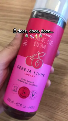 Ache o erro 🤭  É muito doce…. 🍡🍬🍡  #OBoticario #doces #cuidesebem #bodysplash 