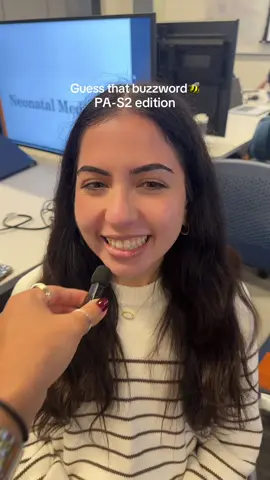 guess that buzzword with some of my second year pa school classmates🐝📚 #fyp #pastudent #gradschool #medicine 