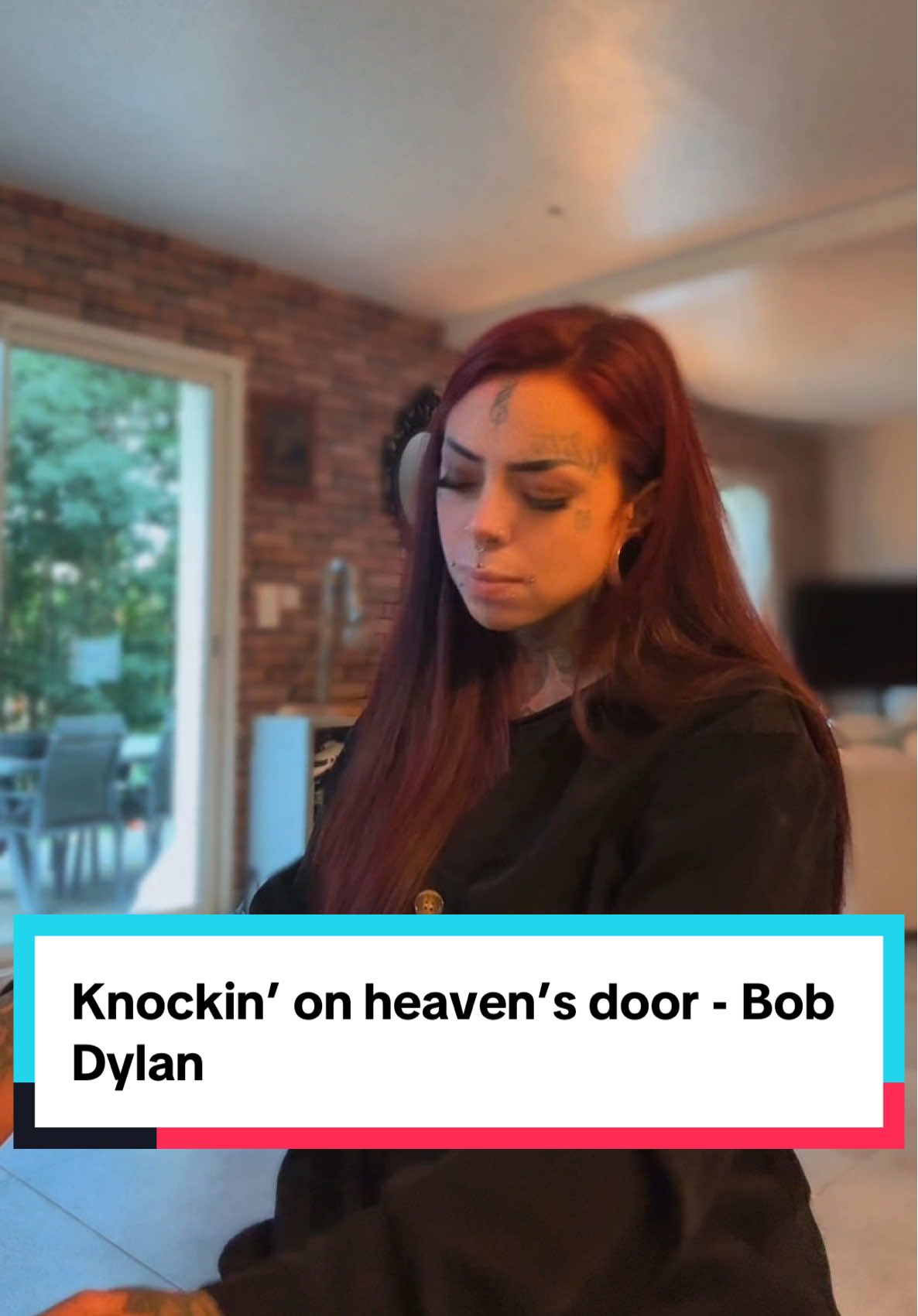 Mercredi 1er octobre 2025.  Knockin’ on heaven’s door - Bob Dylan.  #knockingonheavensdoor #bobdylan #gunsnroses #37 #ceciliapascal  