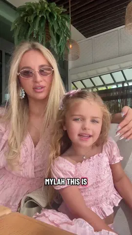 MYLAH is to funny.🌸 @LoveShackFancy you need to send Mylah some dresses because I can’t afford her 😂😂 she only wants to wear dresses from your brend now 😂