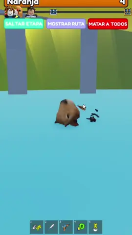 si eres daltónico no puedes jugar este juego eh 🤨#capibara #robloxfyp #roblox #churros 