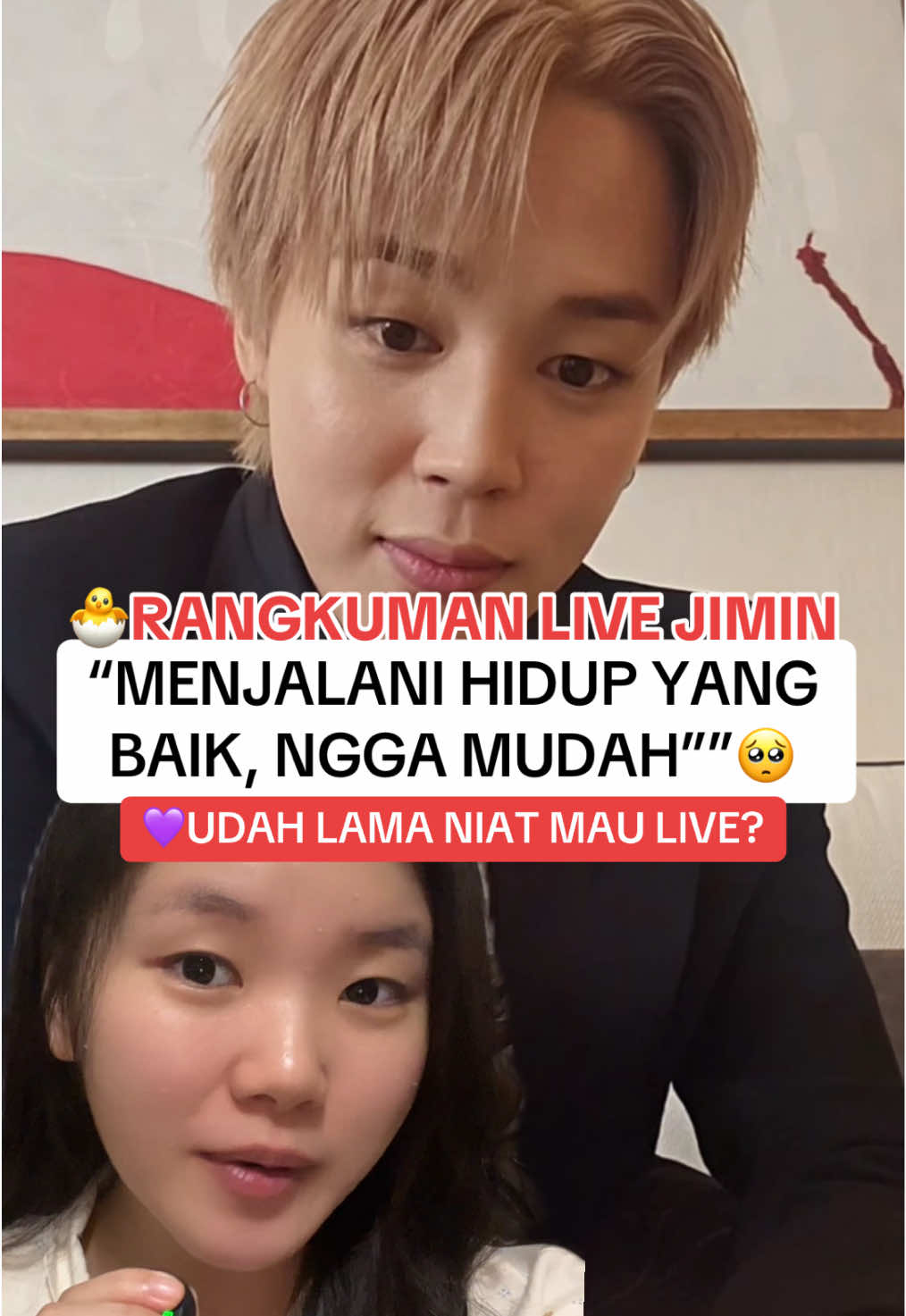 Rangkuman LIVE Jimin setelah event Dior FW tadi💜 Jimin banyak mention soal persiapan comeback bangtan, tapi secara tersirat juga bahas keadaan, pengen puk puk jimin🥺 #JIMIN #BTSLIVE #bts_official_bighit #Tiktoktainment #btsarmy 