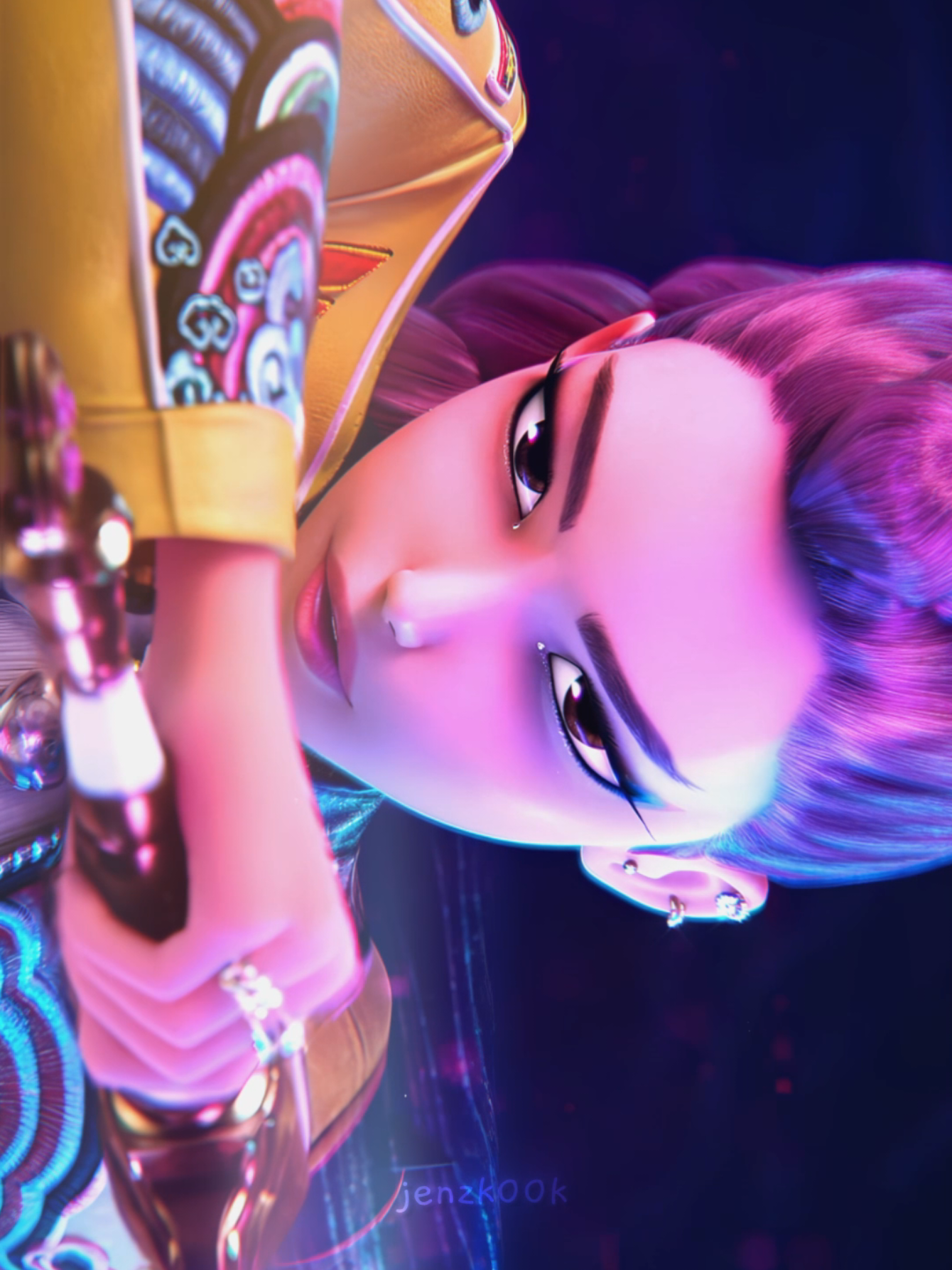 first day on tiktok #kpopdemonhunters #viral #edit #kpop #4k @KPop Demon Hunters Netflix @Netflix 