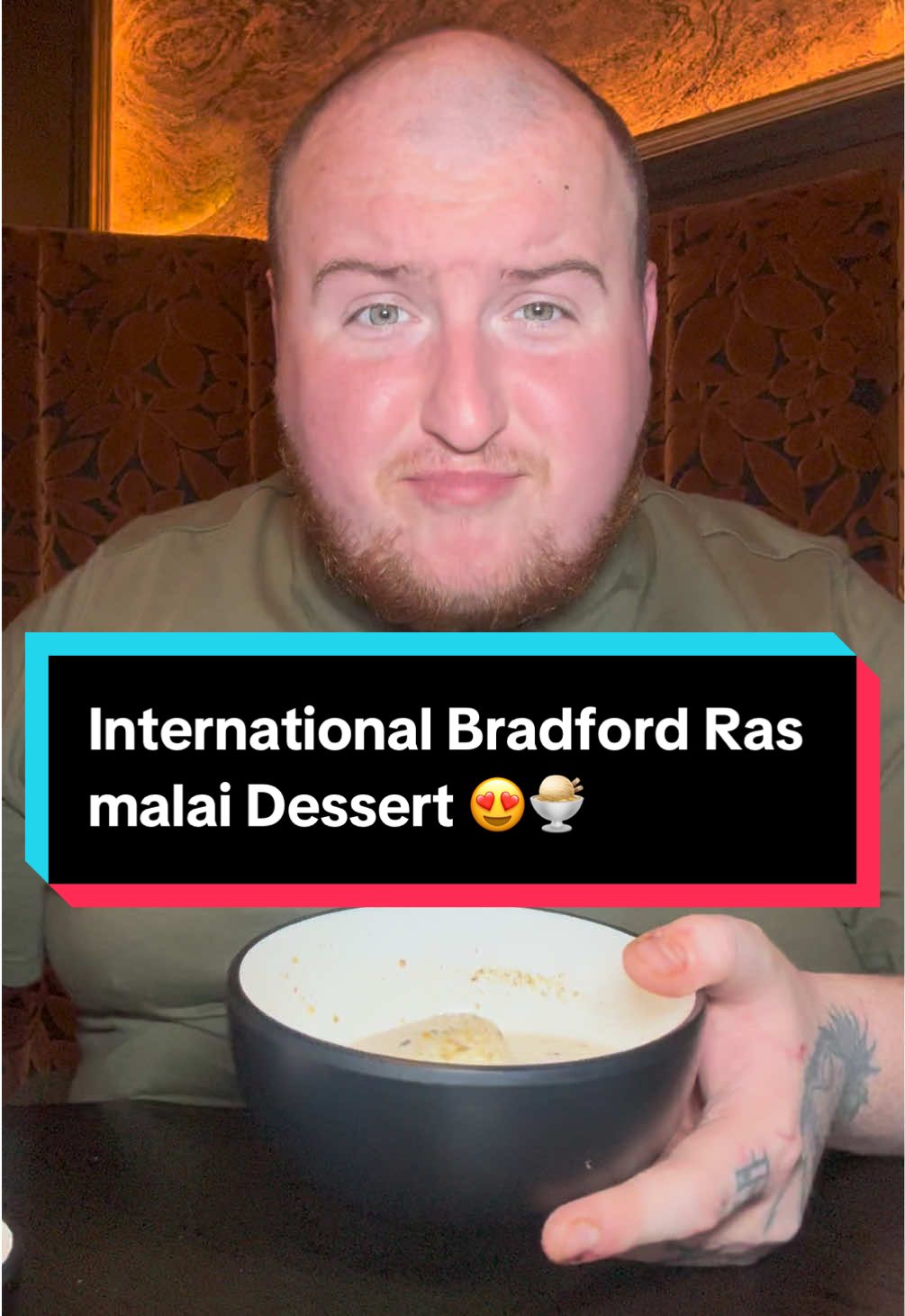 International Bradford Ras malai Dessert 😍🍨 #rasmalai #bradford #dessertlover #pakistani #theinternational 