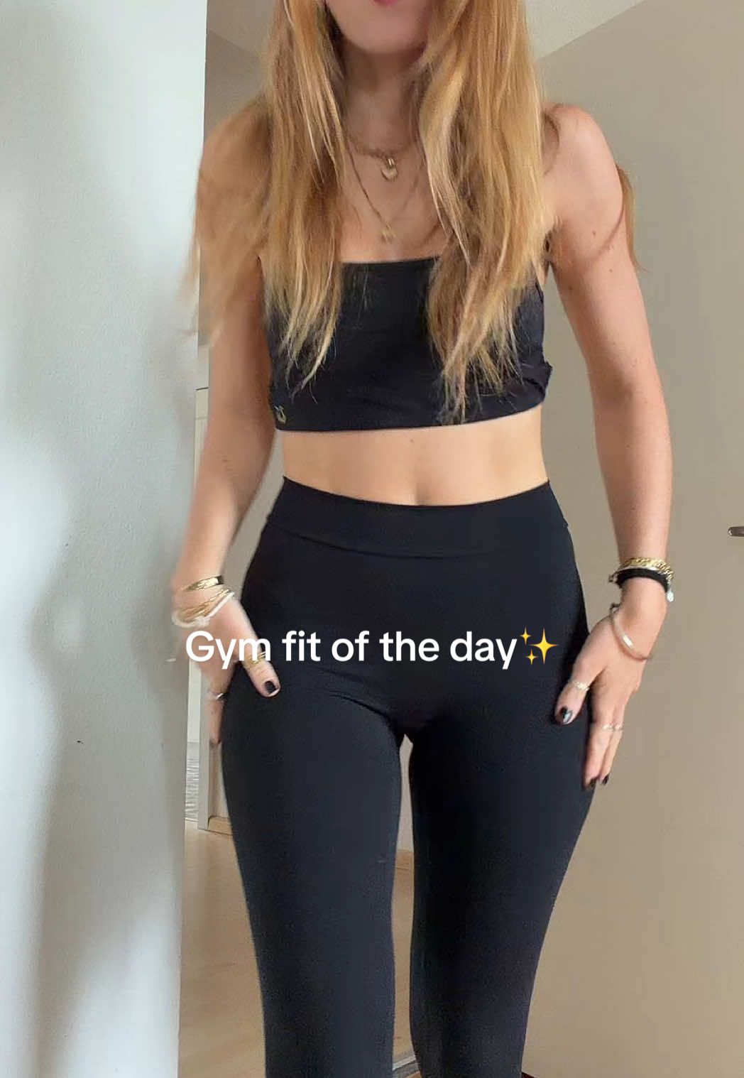 Gym fits for everyday #allblack #explorpage #fyppp #fitcheckgirl #gymfit 