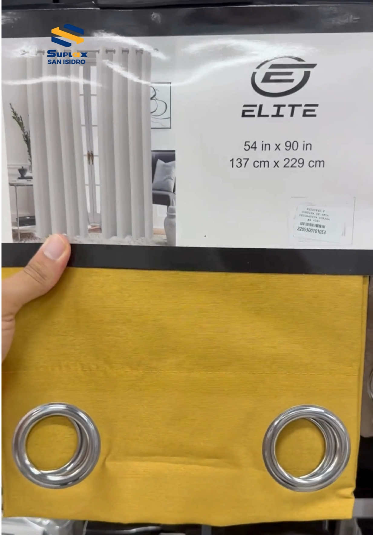 Transforma tus espacios con estilo y elegancia. En SUPLAX San Isidro encuentras la cortina perfecta para cada rincón de tu hogar: 	•	Cortinas de baño modernas y resistentes 	•	Cortinas de sala que aportan calidez y personalidad 	•	Cortinas de comedor que realzan cada ocasión especial 	•	Y mucho más para que tu casa luzca espectacular. 📍 Ven a SUPLAX San Isidro y renueva tu hogar con calidad y buen gusto. 📞 Contáctanos: 829-477-2166 #cortinas #decoracióndeinteriores #suplax #hogarconestilo #sanisidro 