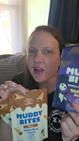 Double Fudge Fright versions available now!! These taste so good, the regular version and themed.  @Muddy Bites Inc  #tiktokshopcreatorpicks #falldealsforyou #thenightmarebeforechristmas #snacks #halloween 