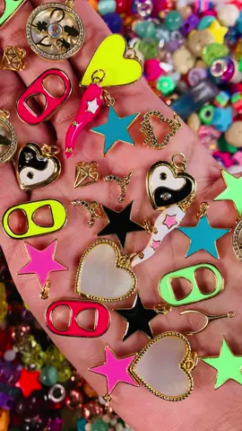 Charms for jewelry making 🥰 #charms #charmed #charmsforsale #wholesalejewelry #jewelrysupplies 