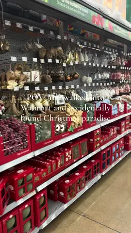 Um have you been to Walmart lately?? Their Christmas section was full of flocked ornaments in every color, so many tabletop pieces, and all the nostalgic ornaments #walmarthomefinds #walmartholiday #christmashomedecor 