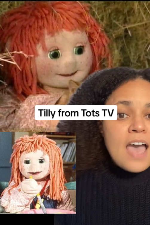 This is what happened to Tilly from Tots TV #totstv #tilly #childrenstv #90stvshow #90sthrowback 
