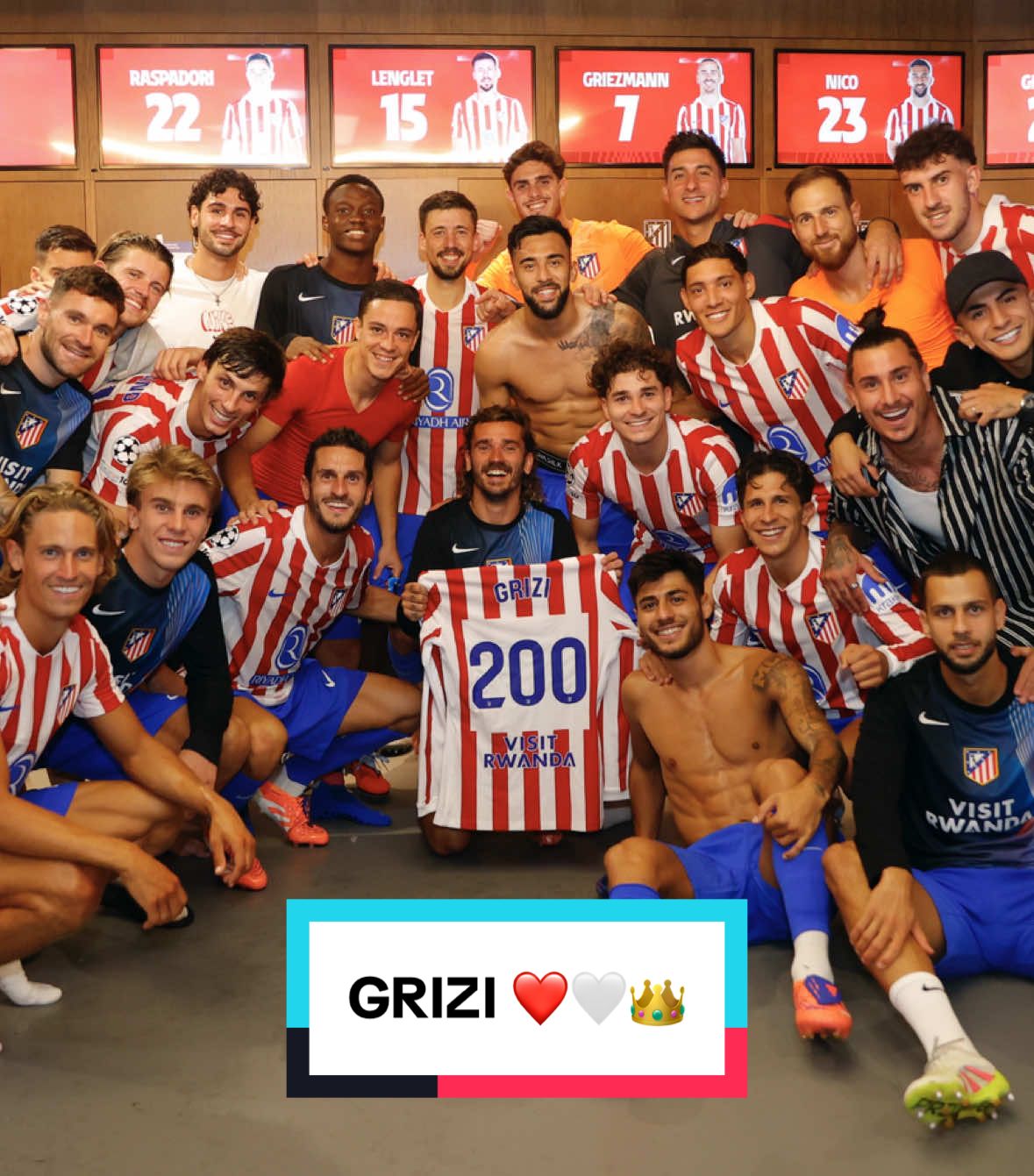 Grizias por existir ❤🤍 #atleticodemadrid #griezmann #celebration #championsleague #History 