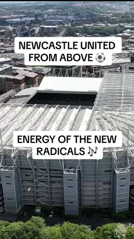 ⚽️ Newcastle United from the skies ✈️ | St James’ Park vibes with New Radicals 🎶 📽️FULL 4K VIDEO - LINK IN COMMENTS ⬇️ 🚁 Soar over St James’ Park, the beating heart of @Newcastle United 🖤🤍. Captured in stunning 4K, this aerial short showcases the beauty of the Toon’s fortress from above – set to You Get What You Give by New Radicals. 🎶 👉 Love football stadium drone shots? Don’t forget to like, comment, and follow for more epic aerials of legendary grounds, historic landmarks, and breathtaking UK landscapes.  #StJamesPark #NUFC #NewcastleUnited #DroneVideo #NUFC