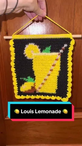who’s ready for the tour?! 🍋 @Louis Tomlinson @LouisTomlinsonHQ #louistomlinson #louistomlinsonlemonade #lemonade #crochet #crochettok #tapestrycrochet #louist91 #onedirection #1D #crochetersoftiktok #nyc #newyorkcity 