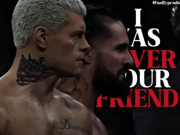 “how can look at me and pretend, i’m some you never met” #fyp #codyrhodes #sethrollins #WWE 