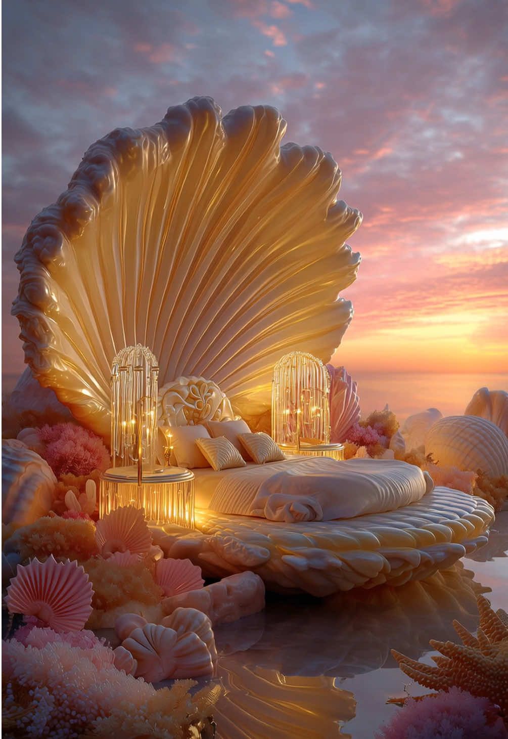 Welcome home #mermaidlife #fairytaleaesthetic #fantasyaesthetic #mermaidcore #princesshouse 