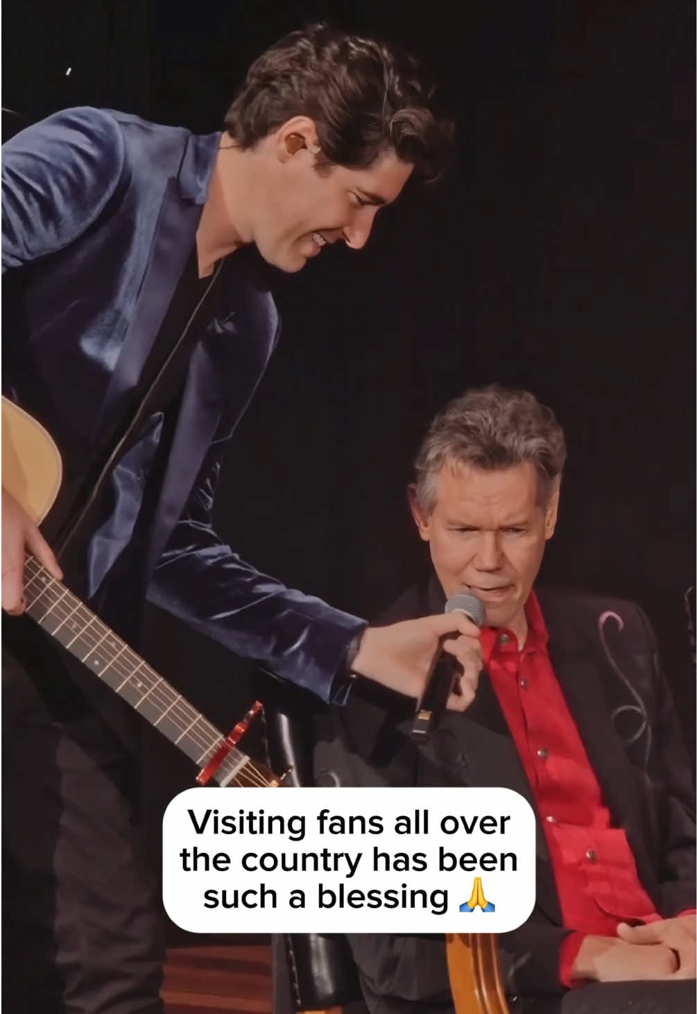 Visiting fans all over the country has been such a blessing, and Randy's excited to be back on the road this October with @James Dupré and the original band! What songs do you want to hear? Let us know in the comments, and don't forget to save your seat under Randy's profile. #RandyTravis #CountryMusic #OnTour #MoreLife