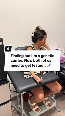 We went in just to hear baby’s heartbeat 💓… but got a pregnancy plot twist instead. I found out I’m a carrier for 2 genetic conditions 🧬: • G6PD Deficiency – a blood condition that mostly affects boys and can cause anemia if triggered by certain foods or meds. • Genetic Hearing Loss – a condition that can cause kids to slowly lose hearing if both parents carry it. Now my husband has to get tested too to see if our baby is actually at risk. I’d be lying if I said this didn’t bring on a wave of anxiety and nerves…because of course it did. But here’s what I keep reminding myself: no matter what those results say, we already love this baby just the same, with our whole hearts 🤍. I’m sharing this because nobody really talks about the emotional side of genetic carrier testing, and I don’t want other parents to feel alone if they get news like this. Did your doctor ever bring this up in pregnancy? Would you want to know ahead of time or not? 👇 #pregnancyjourney #raisingawareness #genetictesting 