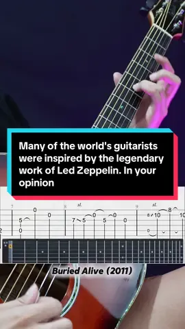 Many of the world's guitarists were inspired by the legendary work of Led Zeppelin. In your opinion, is Synyster Gates also inspired by 'Stairway to Heaven'?