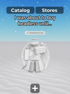 headless is out y’all!! go buy it if u can #fyp #roblox #robloxx #robloxfyp #robloxgames 