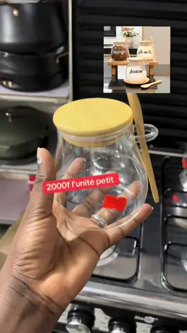 Que penses-tu de cet ensemble là ? Tu peux le Prendre en détail ou prendre le tout #cuisine #vaiselle#bocal#sucriereverre 