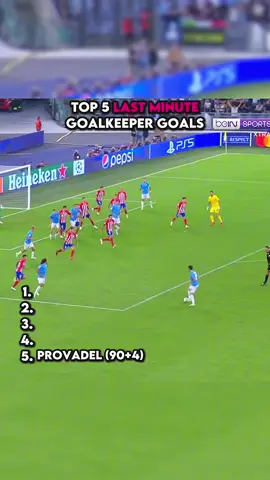 Top 5 last minute goal keeper goals #football #goalkeeper #fyp 