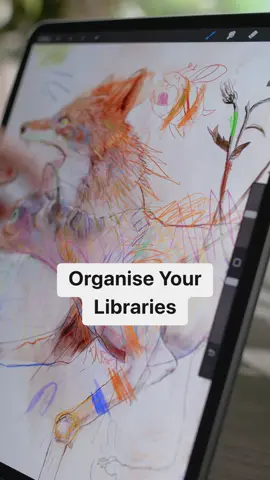 Create a fresh library full of your favorite brushes in Procreate 5.4. Explore the new tools at procre.at/brushlibraries 🖌️ #Procreate