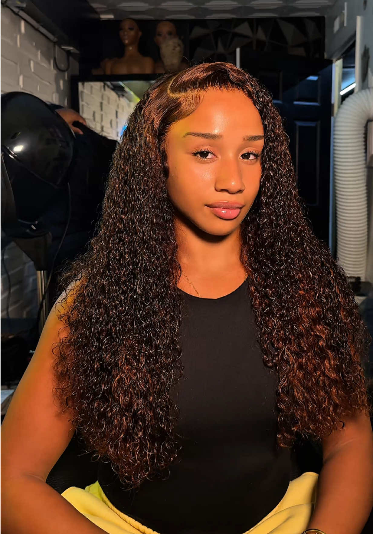 LBJ UNIT : Brown Burmese Curly ➝ All-inclusive luxury service ➝ wig + install services available in OCTOBER 💕( 𝚒𝚗𝚚𝚞𝚒𝚛𝚎𝚜 2038726450) #nychairstylist #laidbyjess #wiginstall 