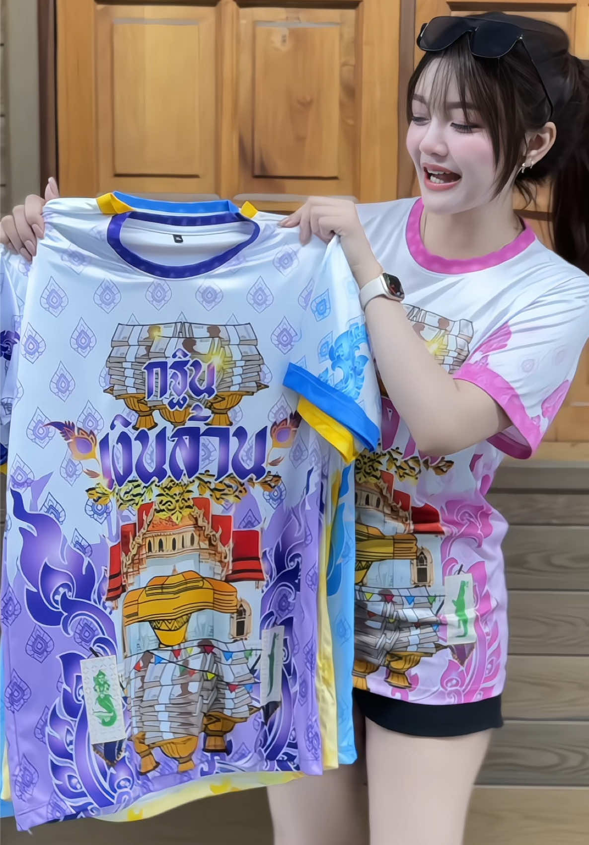 เสื้อคอลเลคชั่นใหม่ล่าสุดเสื้องานบุญกฐิน เสื้อใส่ทำบุญ กฐินเงินล้าน #เสื้อกีฬาพิมพ์ลาย #เสื้อบุญกฐิน #เสื้อใส่ทำบุญ #เสื้อยืดแฟชั่น #เสื้อใส่ได้ทั้งชายและหญิง 