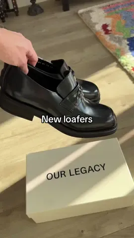 Gonna be wearing these every day #lpu #fashion #ourlegacy #loafers 