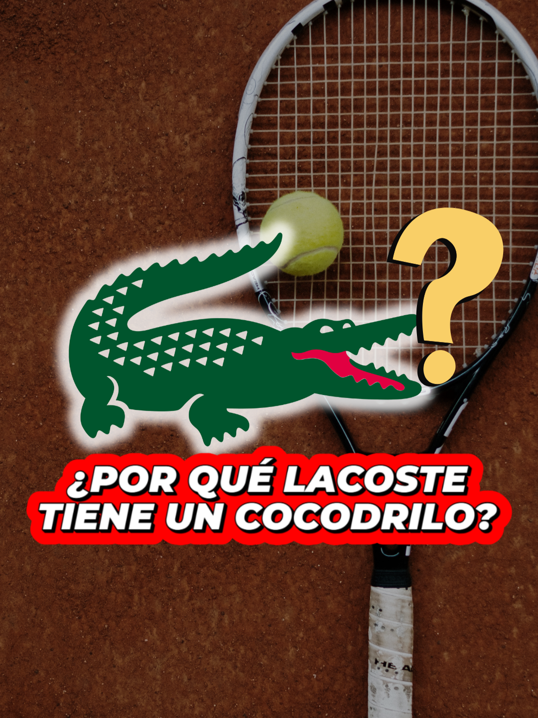 ¿Por qué Lacoste tiene un cocodrilo? #historia #curiosidades #marcas #negocios #lacoste #ropa #tenis #francia #cocodrilo #origen #explicacion #SabiasQue #bizelaneas