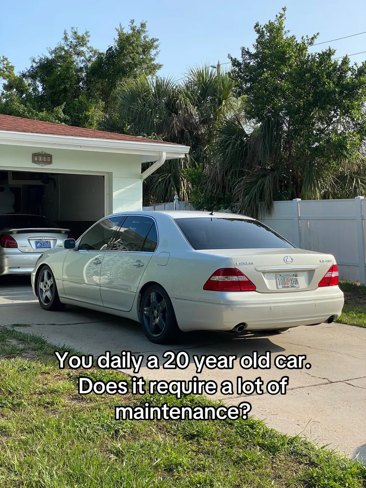 Just needs oil changes (optional) #ls430 #lexus #fyp