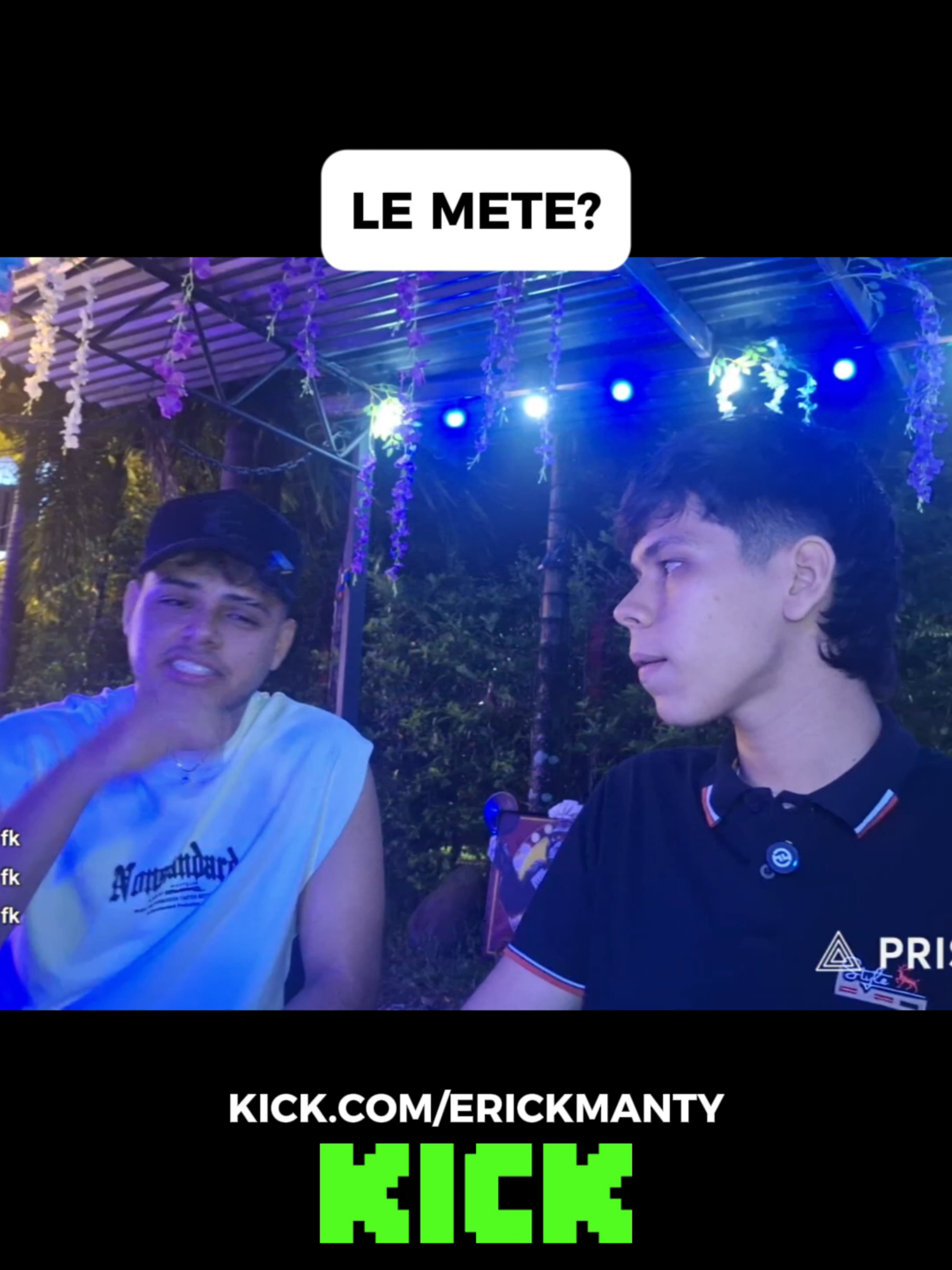 Le mete #erickclips #streamer #colombia #erickmanty #clip