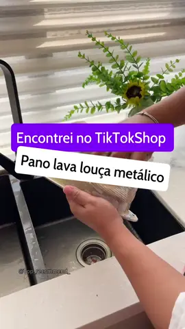Use isso ao invés de bombril  #itensdecozinha #lavarlouça 