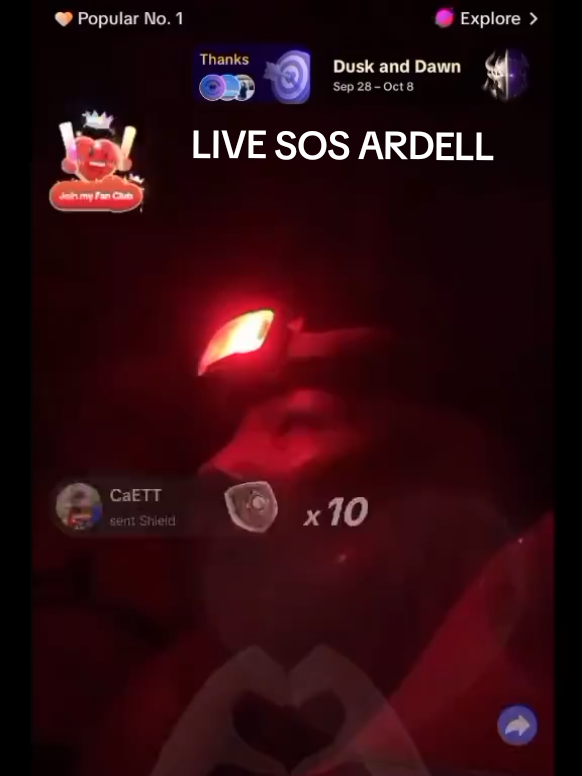 Live SOS Ardell - 2.01 pagi waktu Malaysia. Bantu sebarkan! @Izati Nur 13 🇲🇾🇵🇸 @palestine.insight1 