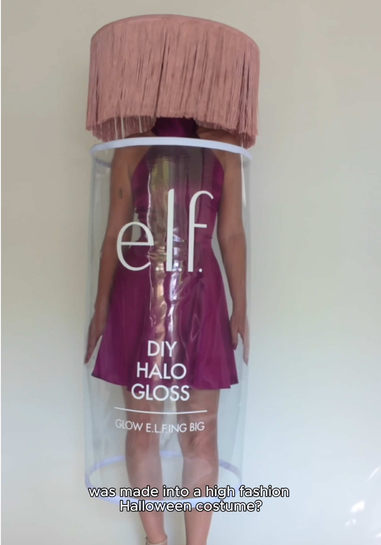 thoughts on @Kiana 💗’s design? 👀 @Spirit Halloween #elfcosmetics #eyeslipsface #HaloGlowBoss #SpiritHalloween #HaloGloss 