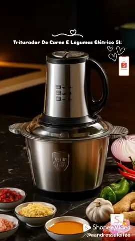 Os melhores achados estão aqui! > Detalhes que transformam sua casinha... *Triturador De Carne E Legumes Elétrico 5l: Para Cozinha Restaurantes Multiprocessador 110V/127V* ★    % 🔎 Busque pelo ID na barra de pesquisa da Shopee: CHU-FSV-GLW https://s.shopee.com.br/7V7RqEqGSD     ##creatorsearchinsights ##triturador##carme##lergumes##cozinha