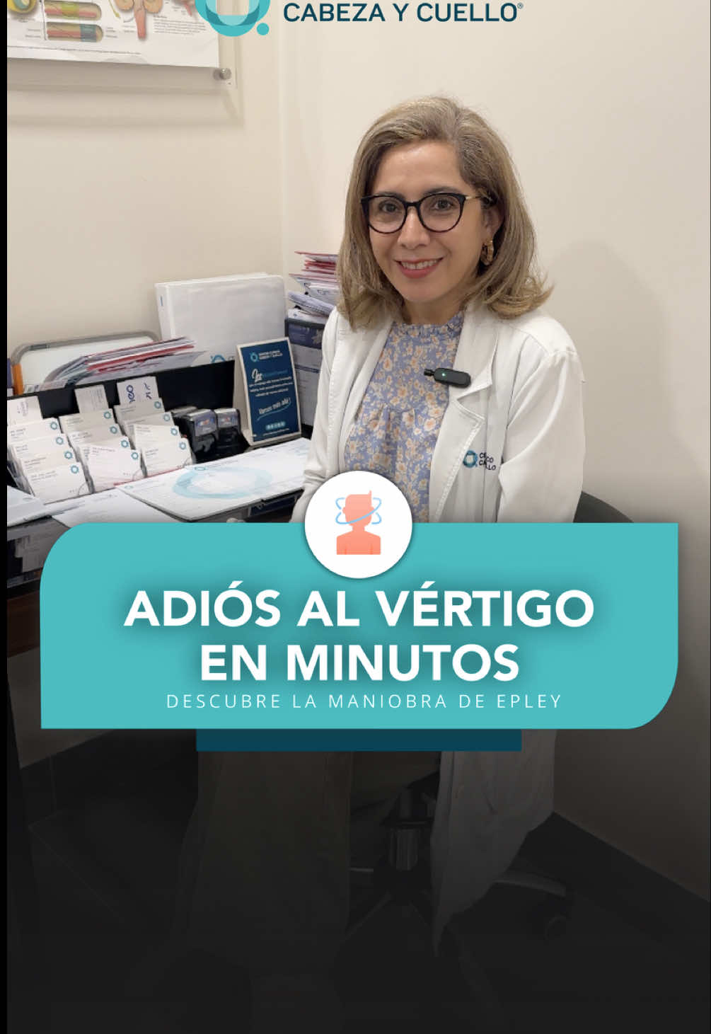 ¿Sientes que todo a tu alrededor da vueltas? 😵‍💫 El vértigo posicional puede aparecer de repente… pero no tienes que vivir con él. 👩🏻‍⚕️ La Dra. Xiomara Amador, especialista en Otorrinolaringología, nos explica las causas del vértigo y demuestra la Maniobra de Epley, un método seguro y eficaz que puede ayudarte a decirle “adiós al vértigo en minutos”. 👉 Mira el video y descubre cómo recuperar tu equilibrio.. . . . . . . #Vértigo #ManiobraDeEpley #SaludAuditiva #Otorrinolaringología 