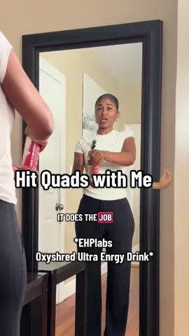 Happy Wednesday 👀…Trying @Jessica Bickling Quad Workout🤯🤌🏽 CHEFS KISSS @ehplabs Oxyshred! Use my code ‘GRAY’ for $$ off🫶🏽  #fyp #foryou #quads #workout #gymmotivation #GymTok #quadworkout 