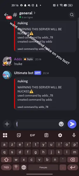 how to nuke a discord server but be owner on you server #discord #nuke 