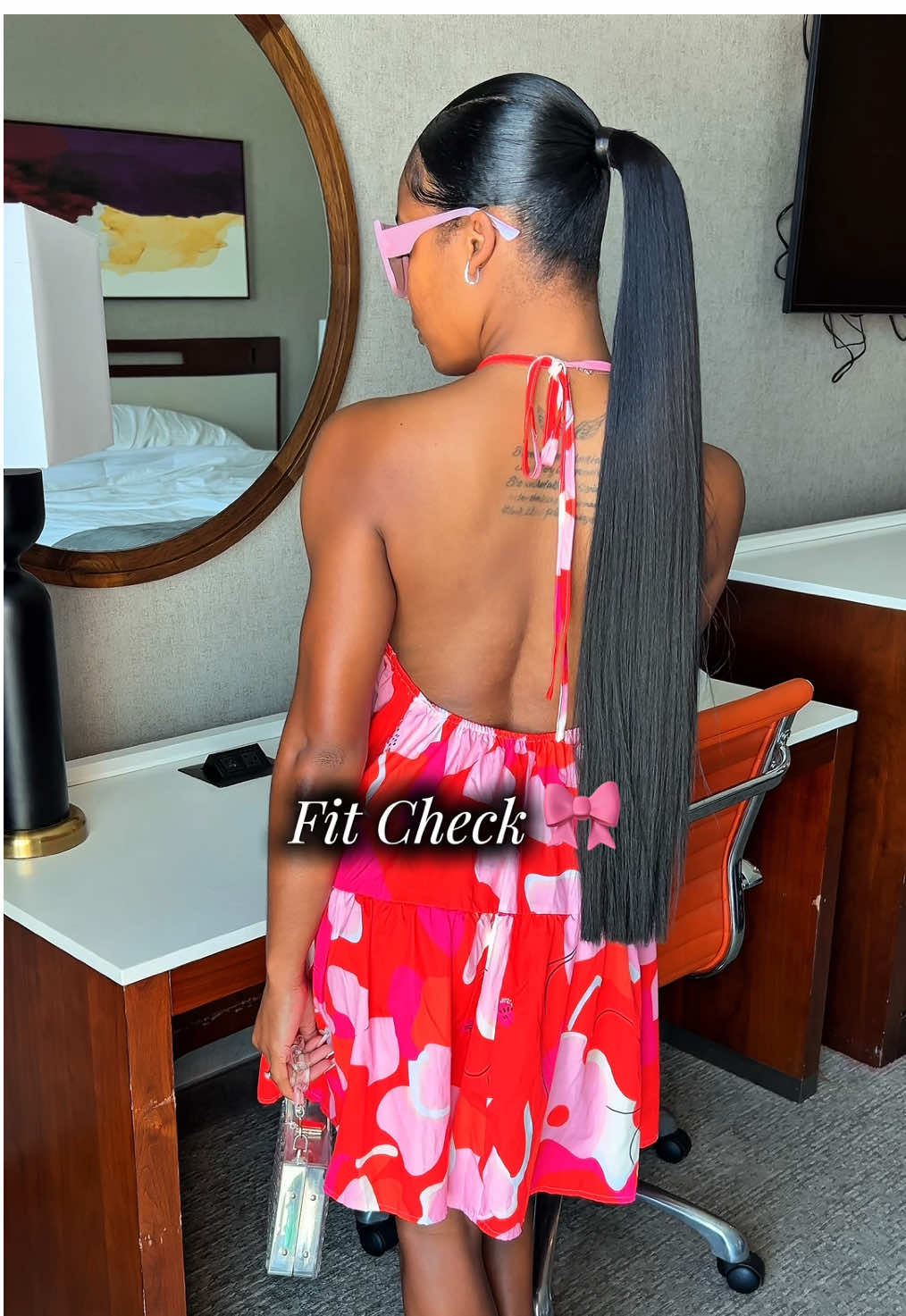 outfit checkkkk🎀 #fashiontiktok #grwm #OOTD #outfitcheck #houstoninfluencer 