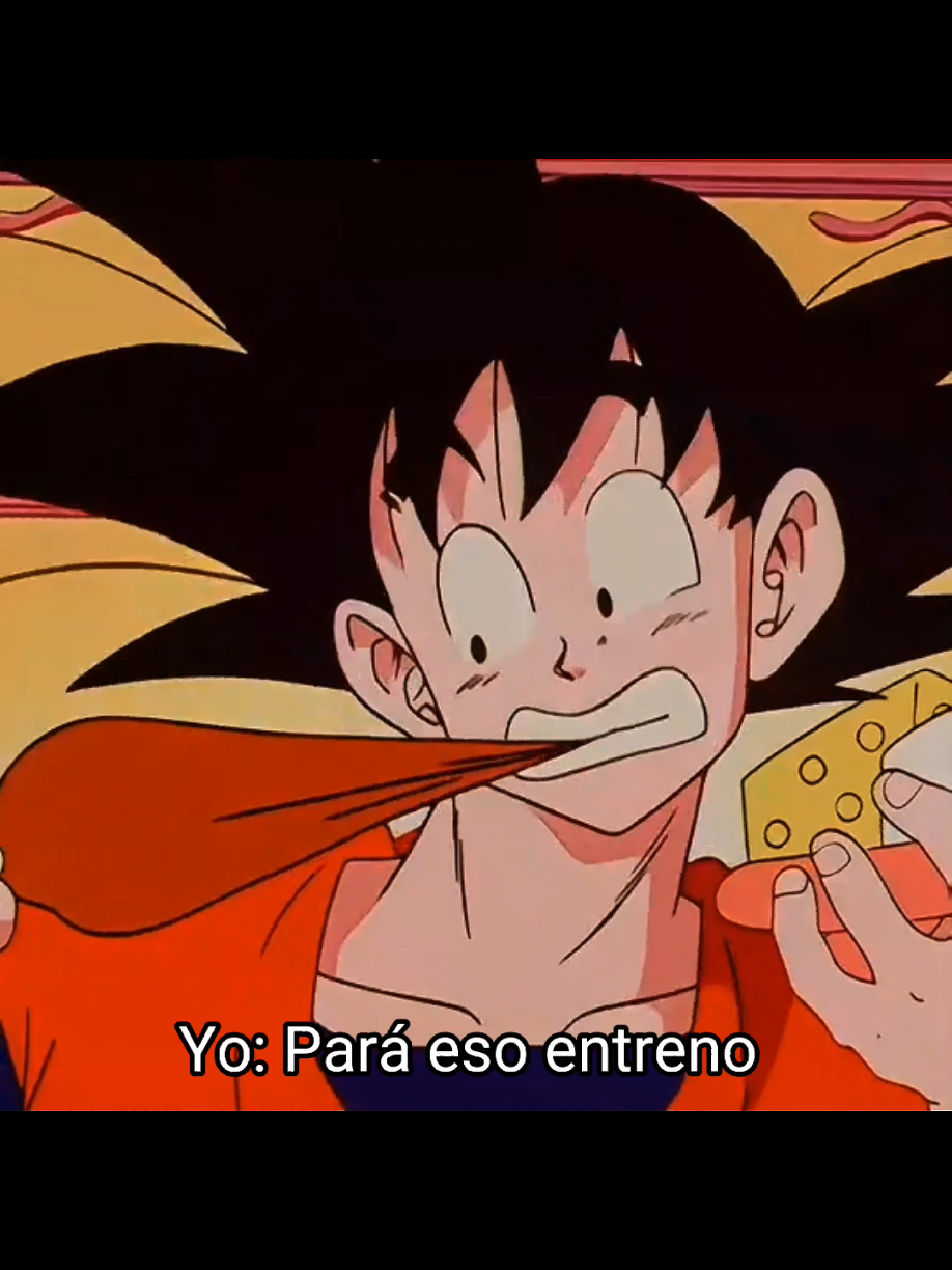 para eso entrenamos 🙂🔥 #gokuentrenando #teamnegro #gokuedit #gymmotivation 