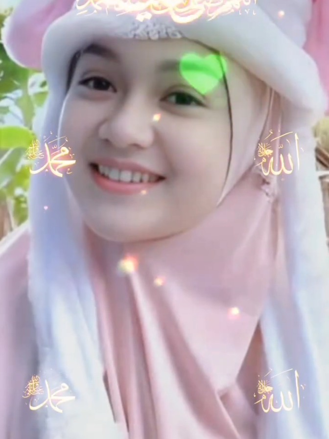 POV: coba pakai AI  pakai kerudung pink ,karna terlalu sering pakai hitam 