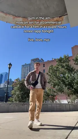 sounds like the perfect nyc day to me #nyc #actor #onset #OOTD #fashion 