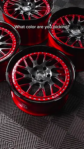 Let us know! 🎨 The ES1-T (3-Piece) wheel available online #esr #wheels #esrwheels #fyp #foryoupage 